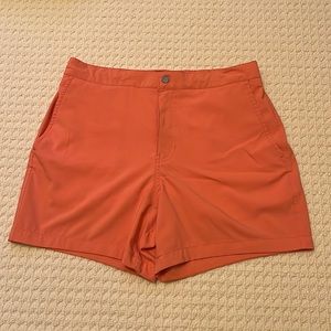 Men’s Abercrombie and Fitch Bathing Suit Size Medium 5” Coral Color